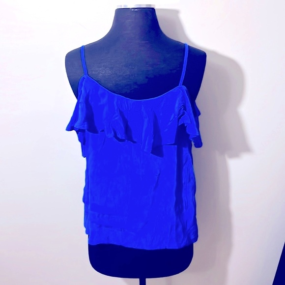 Nwot BP purple top XS! Has spaghetti straps and sleeves that drape off shoulder! - Picture 2 of 4